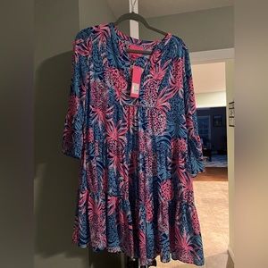 New Lilly Pulitzer dress size 6 Beautiful! With tags paid $190